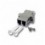 Adattattatore a bussola Duplex LC Multimodale in metallo
