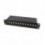 Pannello Patch per Rack 10'' 12p STP Cat.6A Nero