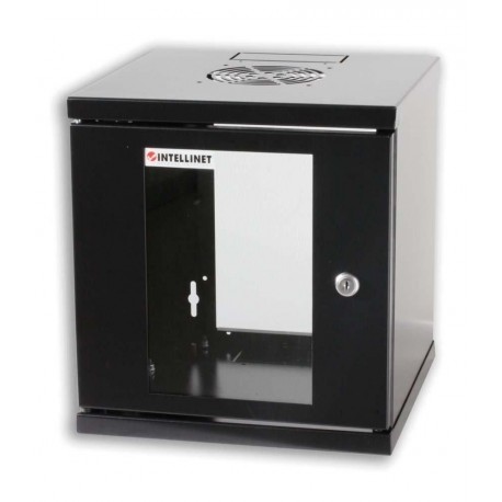 Armadio Rack 10'' a muro 6 unità Nero I-CASE EM-1006BKI