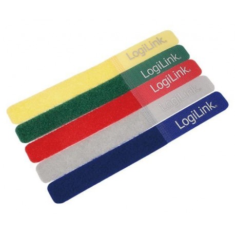 Fascette Fermacavo Colorate in Velcro Set da 5 pz ISWT-VEL5