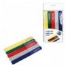 Fascette Fermacavo Colorate in Velcro Set da 5 pz