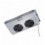 Gruppo di Ventilazione a Soffitto per Rack 19'' 2 Ventole Grigio