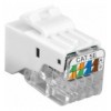 Frutto Keystone Toolless RJ45 Cat5e UTP Snap-In Bianco