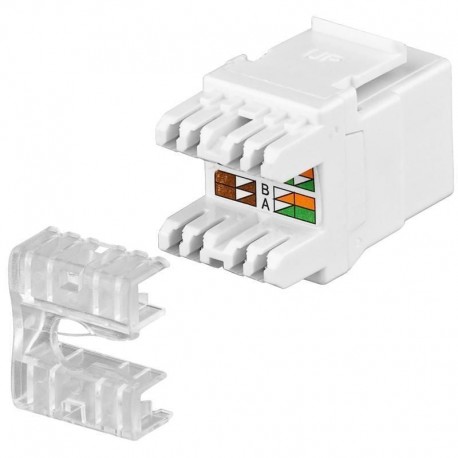 Frutto Keystone RJ45 C5E LSA UTP Bianco IWP-MD C5E/90W