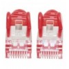 Cavo di rete Patch in rame Cat. 6 Rosso SFTP LSZH 0,5m