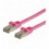 Cavo di rete Patch in CCA Schermato Cat. 6 Rosa F/UTP 1 m Bulk