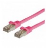 Cavo di rete Patch in CCA Schermato Cat. 6 Rosa F/UTP 3 m Bulk ICOC CCA6F-030-PK