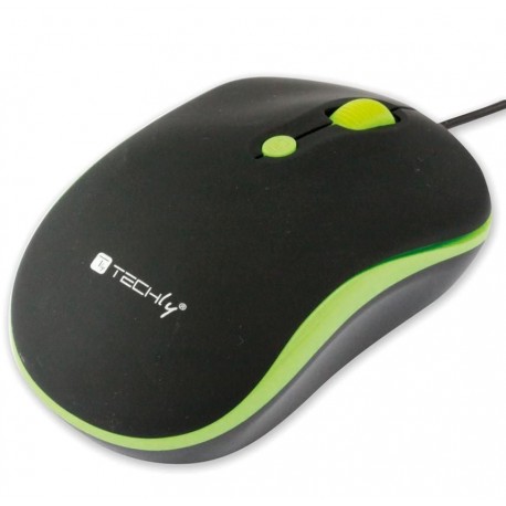 Mouse Ottico USB 800-1600 dpi Nero/Verde IM 1600-WT-BG