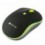 Mouse Ottico Wireless 1600 Dpi Nero/Verde
