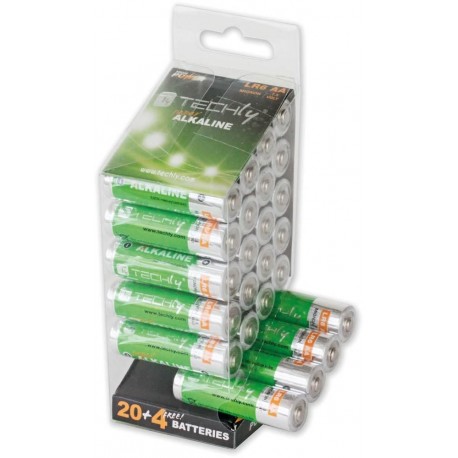 Multipack 24 Batterie High Power Stilo AA Alcaline LR06 1