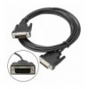 Cavo Monitor DVI Analogico digitale M/M Dual Link 1,8 mt (DVI-I)