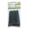 Fascette Fermacavi Autobloccanti 280x4,8mm in Nylon 100pz Nero