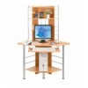 Scrivania per Computer Angolare, Faggio