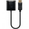Cavo Monitor DisplayPort Maschio a DVI-D Femmina 20 cm Nero