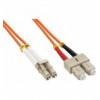 Cavo Fibra Ottica Multimodale OM1 SC/LC 62,5/125 10 m