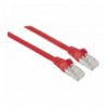 Cavo Patch Cat.7 Plug RJ45 6A S/FTP LSZH 1m Rosso