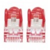 Cavo Patch Cat.7 Plug RJ45 6A S/FTP LSZH 1m Rosso