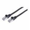 Cavo Patch Cat.7 Plug RJ45 6A S/FTP LSZH 3 metri Nero