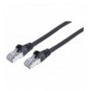 Cavo Patch Cat.7 Plug RJ45 6A S/FTP LSZH 5m Nero