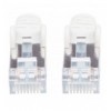 Cavo Patch Cat.7 Plug RJ45 6A S/FTP LSZH 0,5m Bianco