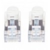 Cavo Patch Cat.7 Plug RJ45 6A S/FTP LSZH 1m Bianco