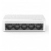 Switch Ethernet Desktop Compatto 5 Porte 10/100 Mbps Bianco
