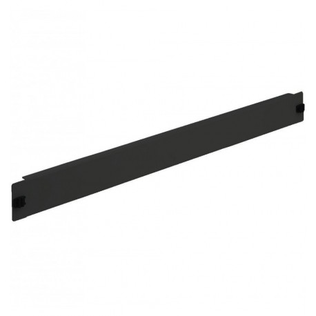 Pannello Cieco Toolless 2 Clip per Armadi Rack 19'' 1U Nero I-CASE BLANK-BKC