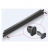 Pannello Cieco Toolless 2 Clip per Armadi Rack 19'' 1U Nero