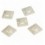Supporto Autoadesivo 28x28 mm per Fascette 100 Pz Beige