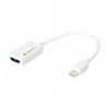 Adattatore Mini DisplayPort (Thunderbolt) 1.2 / HDMI 15cm Bianco IADAP MDP-HDMIF12