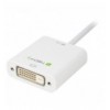 Adattatore DisplayPort 1.2 Maschio / DVI Femmina 15cm Bianco