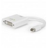 Adattatore Mini DisplayPort (Thunderbolt) 1.2 / DVI 15cm Bianco IADAP MDP-DVIF12