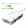 Adattatore 3 in 1 Mini DisplayPort 1.2 (Thunderbolt) a HDMI/DVI/VGA