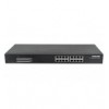 Switch Gigabit 16 Porte Ethernet PoE+ Nero