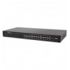 Switch 24 porte Web-Managed Gigabit Ethernet con 2 porte SFP I-SWHUB GBE-24D