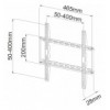 Supporto a Muro Fisso Slim per TV LED LCD 23-55'' Nero