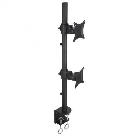 Supporto da Scrivania per 2 Monitor 13-27'' con Morsetto ICA-LCD 350-D