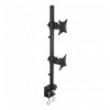 Supporto da Scrivania per 2 Monitor 13-27'' con Morsetto ICA-LCD 350-D