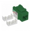 Frutto Keystone RJ45 Cat5e UTP Verde