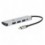 Hub USB-C™ SuperSpeed 4 Porte USB3.2 con PD, Alluminio