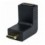 Adattatore HDMI Mini C Femmina a Mini C Maschio Angolato Nero