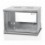 Armadio Rack 19'' a Muro 6U prof. 450 Grigio Assemblato