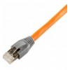 Plug Cat. 6A RJ45 Schermato STP per Cavo Rigido/Flessibile Cat.6/6A/7 10pz