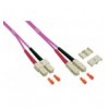 Cavo Fibra Ottica Multimodale OM4 SC/SC 50/125 10 m