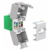 Frutto Keystone RJ45 Cat6A UTP 500MHz Verde