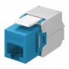 Frutto Keystone RJ45 Cat6A UTP 500MHz Blu IWP-MD C6A/BLW