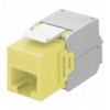 Frutto Keystone RJ45 Cat6A UTP 500MHz Giallo IWP-MD C6A/YEW