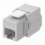 Frutto Keystone RJ45 Cat6A UTP 500MHz Grigio