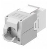 Frutto Keystone RJ45 Cat6A UTP 500MHz Bianco