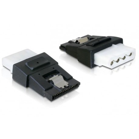 Adattatore di Alimentazione 4 pin Molex F a SATA 15 pin F con Clip IADAP SATAF-4PF